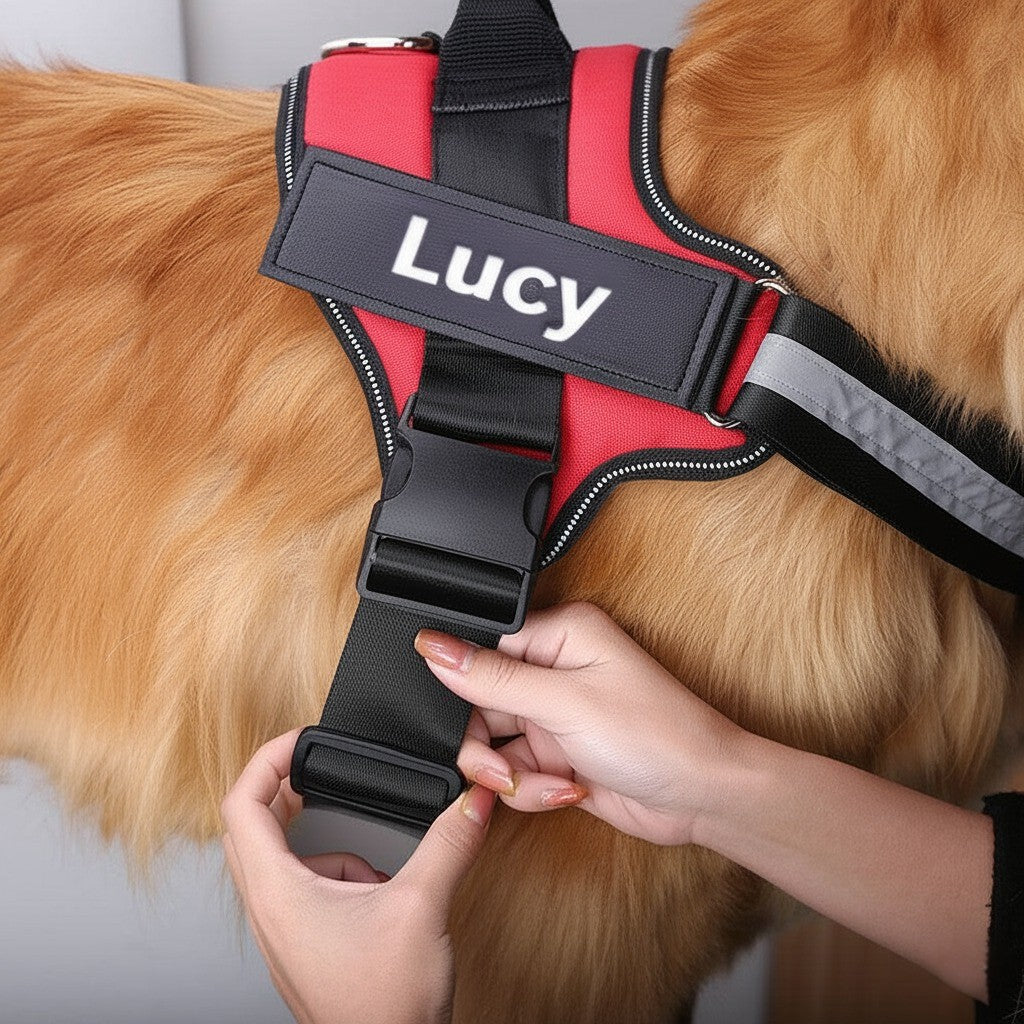 Personalized No Pull Breathable Dog Harness - FREE SHIPPING TODAY ONLY
